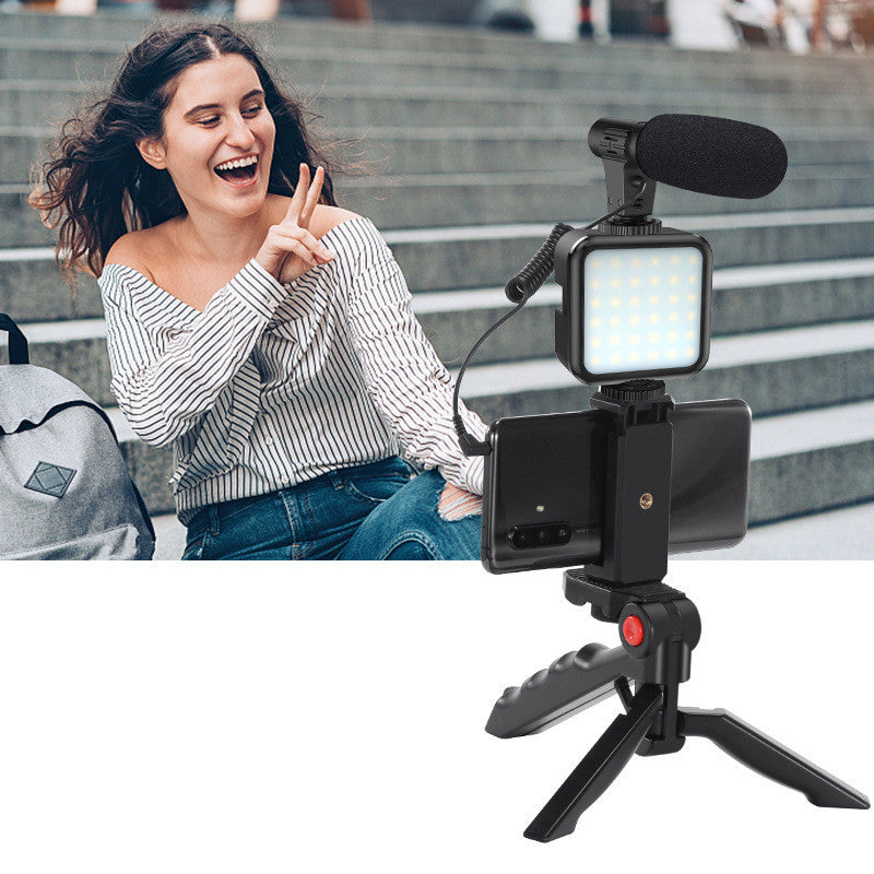 Equipment Microphone Stand Fill Light Meeting Recording Combination Set